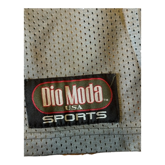 New York Dio Moda Gray Jersey vintage NYC t-shirt 1990s hip-hop size 2XL - Picture 5 of 10